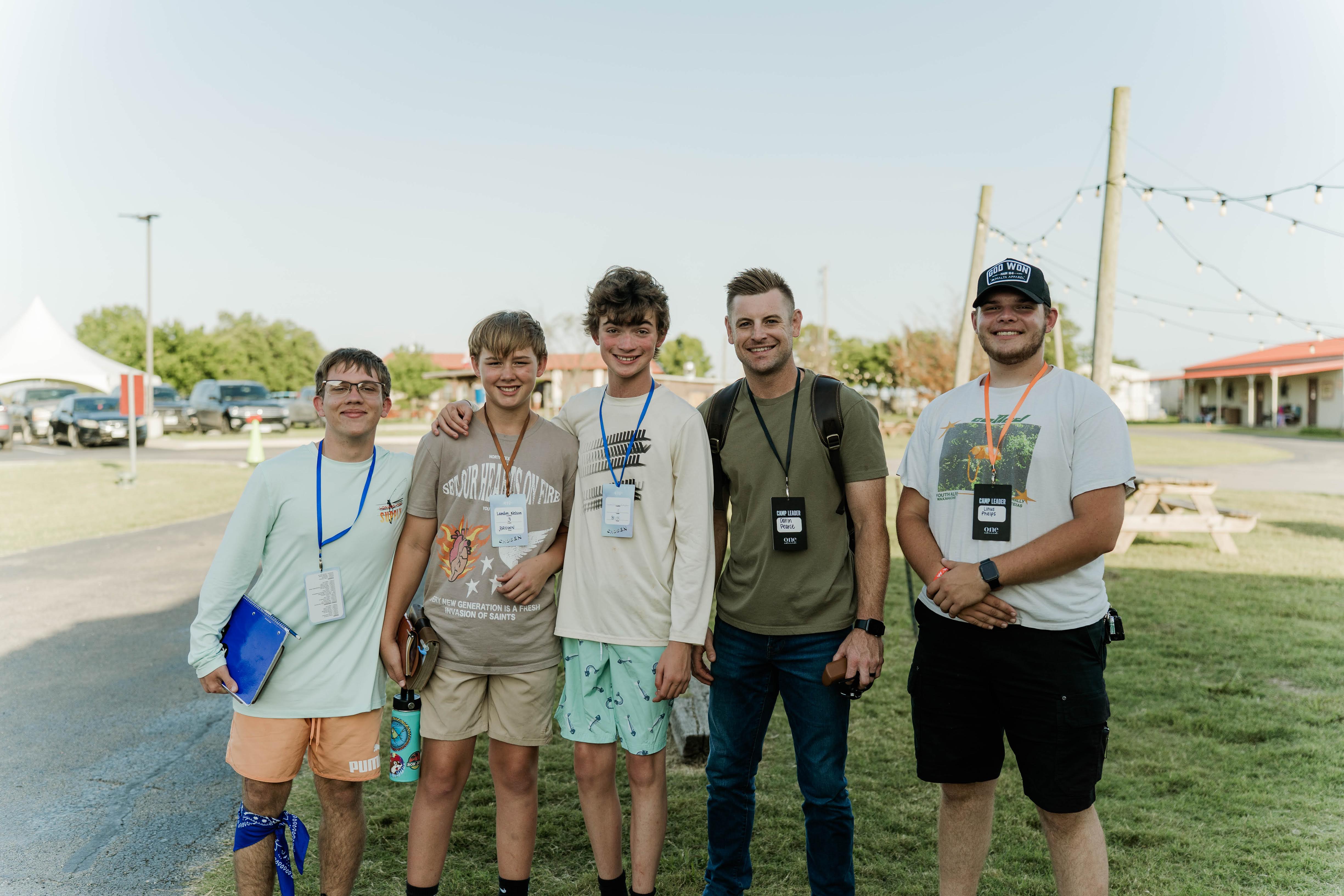 Pathway Youth at camp
